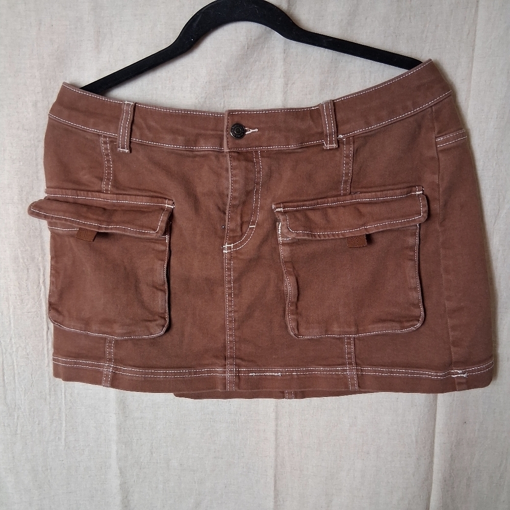 Wild Fable Tan Skirt Medium - Picture 2 of 5